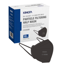 FFP2-Maske mit Nasenpolster einzeln verpackt - versch. Farben